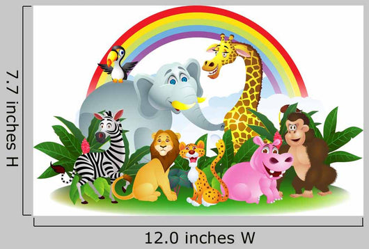 Animal cartoon Wall Decal