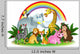 Animal cartoon Wall Decal