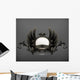 Vintage Black Emblem 10eps Wall Decal