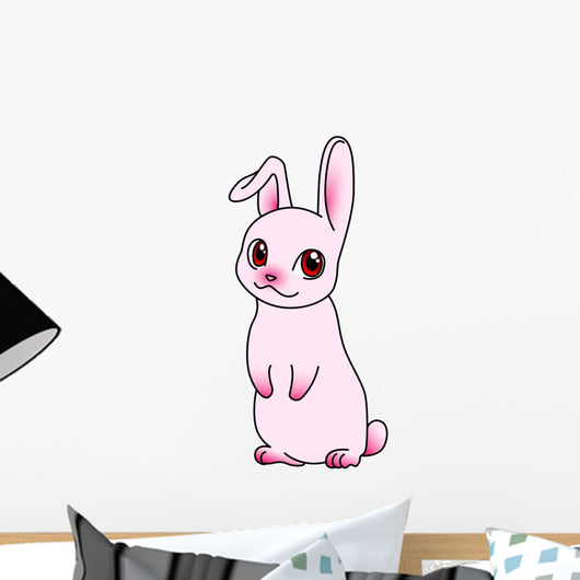 Cartoon Rabbit Wall Decal