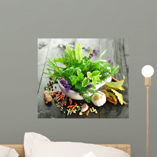 Spices Wall Mural