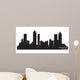 Atlanta Georgia Skyline Detailed Wall Decal