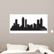 Atlanta Georgia Skyline Detailed Wall Decal