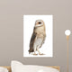 Barn Owl Looking Around Wall Decal