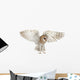 Spread Wings Barn Owl Wall Decal