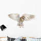 Spread Wings Barn Owl Wall Decal