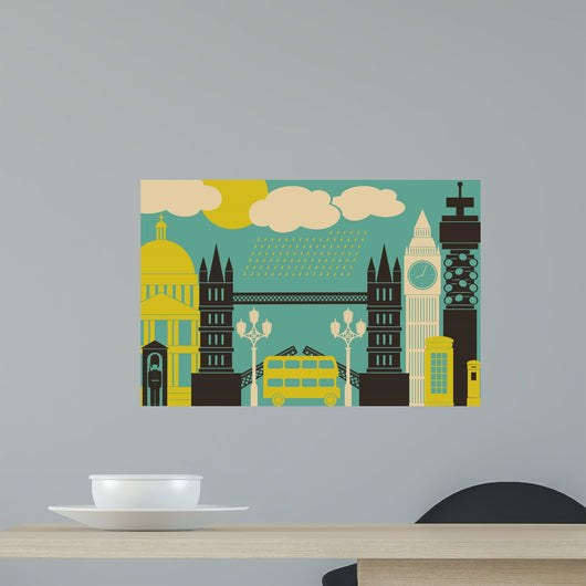 London Wall Decal