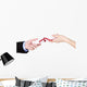 Awarding Diploma White Wall Decal