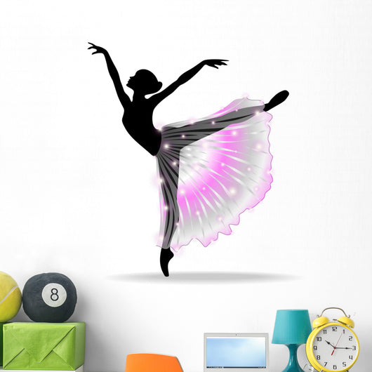 Ballerina Danza Classica-classic Dance Wall Decal