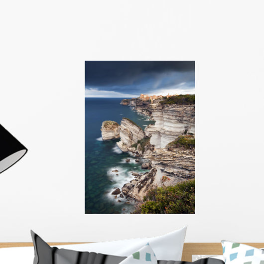 Bonifacio City Cliffsides Wall Decal