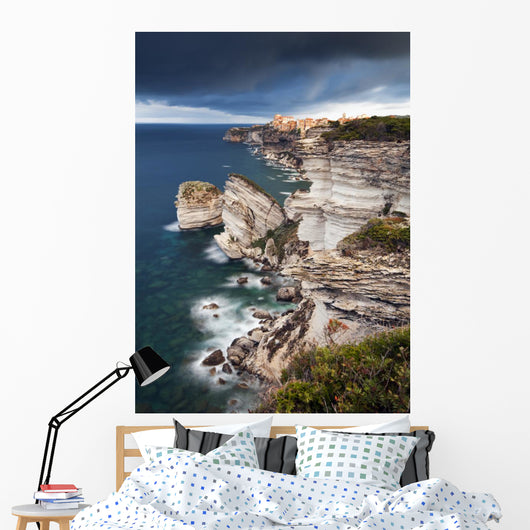 Bonifacio City Cliffsides Wall Decal