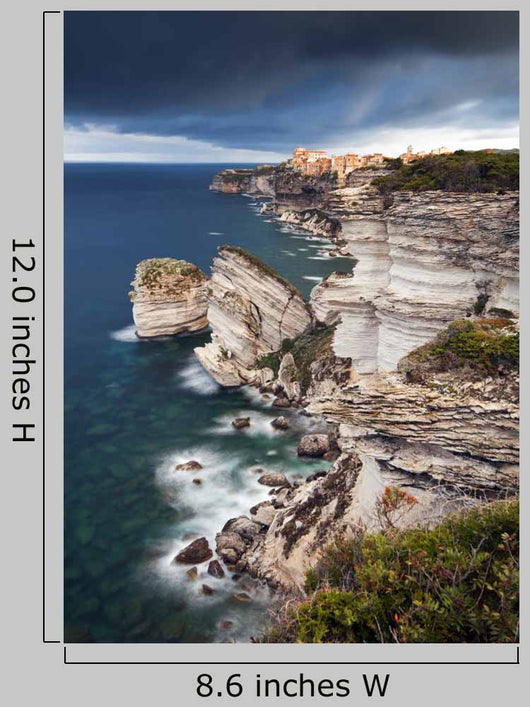 Bonifacio City Cliffsides Wall Decal