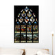 France Historical Church Stained Glass 2 Wall Decal