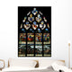 France Historical Church Stained Glass 2 Wall Decal