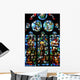France Historical Church Stained Glass 1 Wall Decal