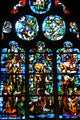 France Historical Church Stained Glass 1 Wall Decal