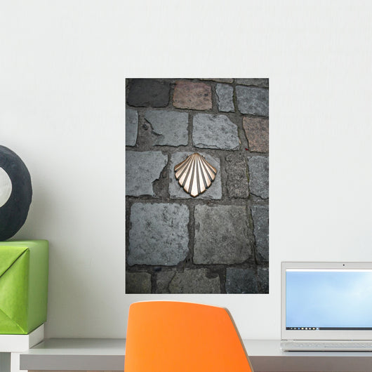 Concha Camino Santiago Wall Decal