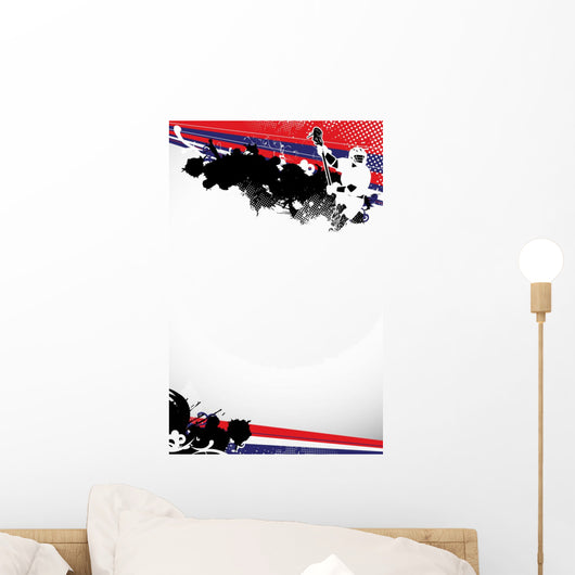 Lacrosse Wall Decal