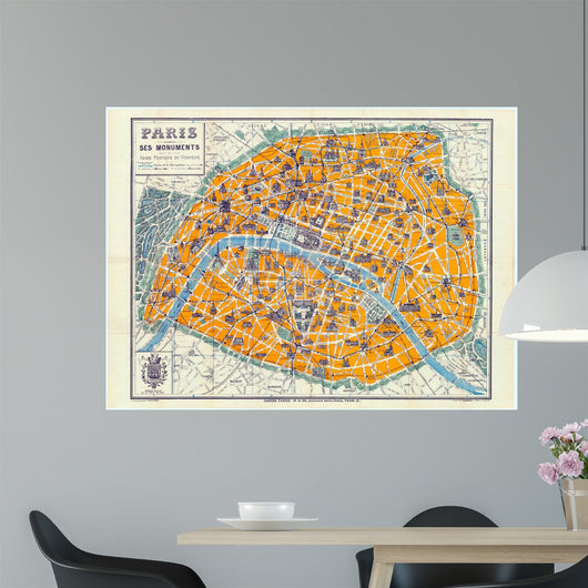 Paris 1926 Wall Decal