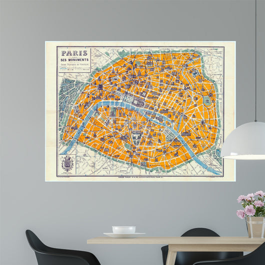 Paris 1926 Wall Decal