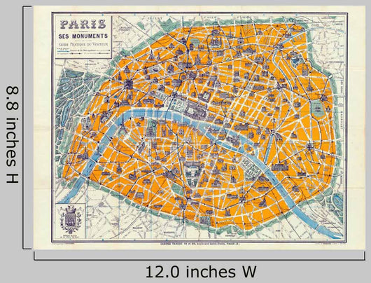 Paris 1926 Wall Decal