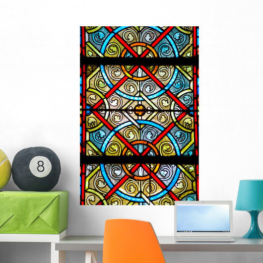 Stained-glass Window Notre Dame