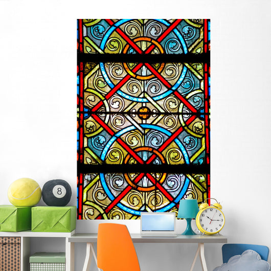 Stained-glass Window Notre Dame