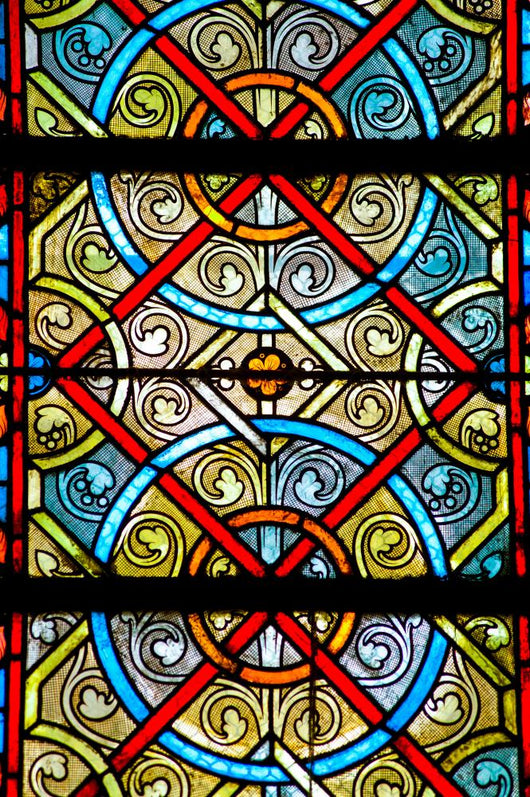 Stained-glass Window Notre Dame