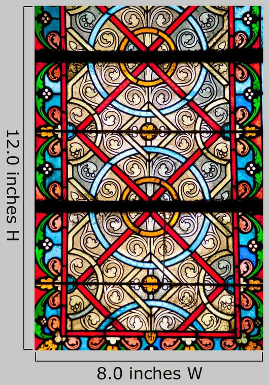 Stained-glass Window Notre Dame