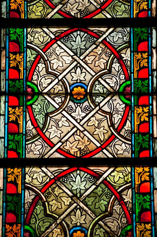 Stained-glass Window Notre Dame