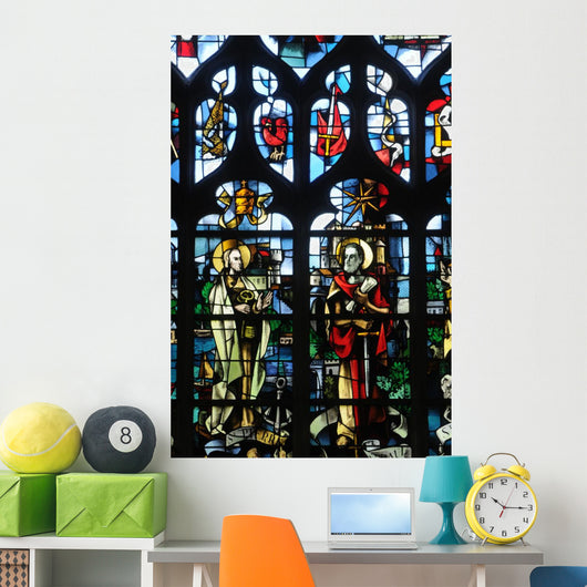 France Historical Church Pont Wall Mural