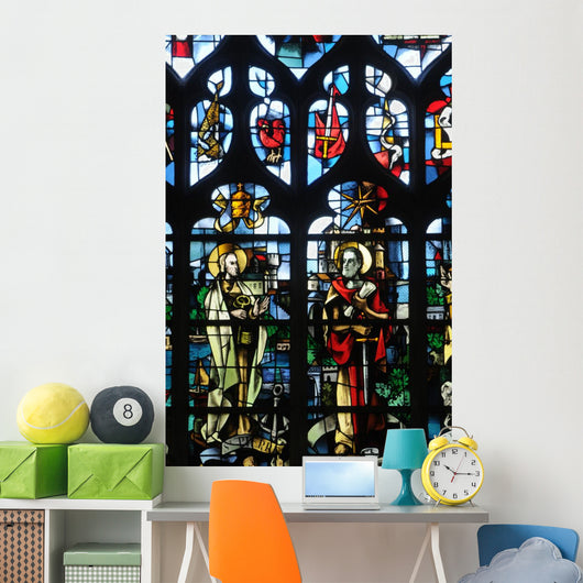 France Historical Church Pont Wall Mural