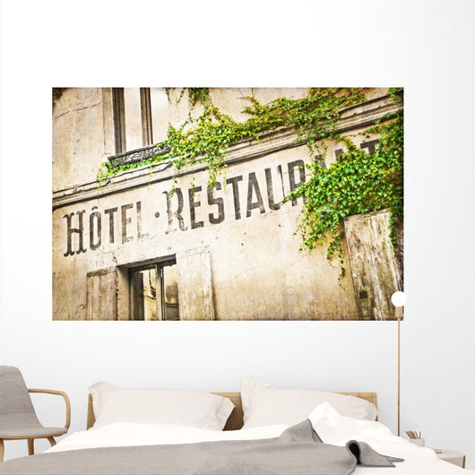 Enseigne Hotel Restaurant Vintage