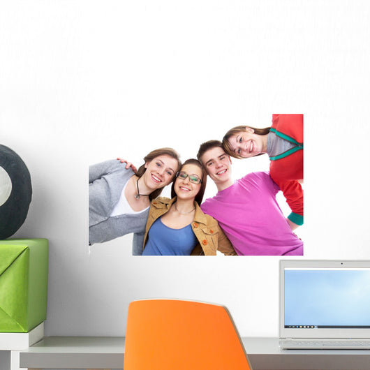 Teens Friends Wall Mural