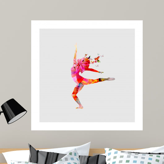 abstract vector background Wall Decal