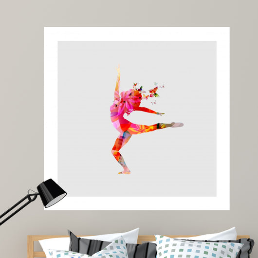 abstract vector background Wall Decal