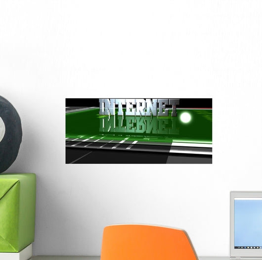 Internet Hi-tech Wall Mural
