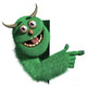 Monster Wall Decal
