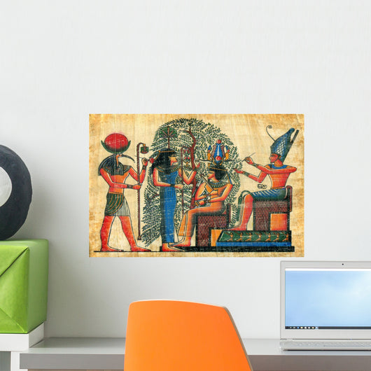 Egyptian Papyrus with Elements