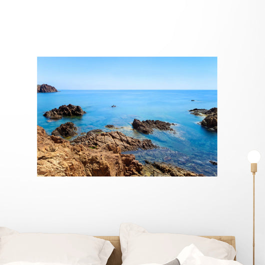 Esterel Red Rocks Coast Wall Mural