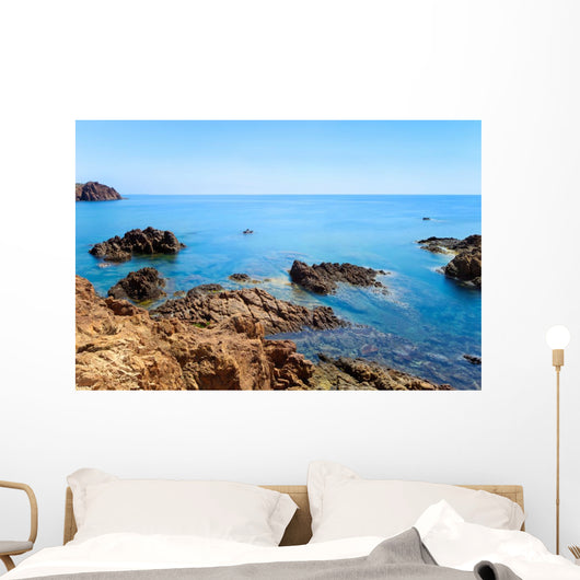 Esterel Red Rocks Coast Wall Mural