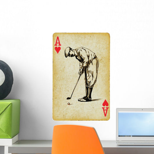 Ace Golf Hand Drawing