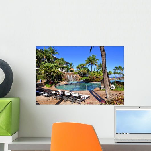 From Luxury Hotel Kaanapali Wall Mural