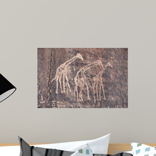 Ancient Rock Engraving Sahara