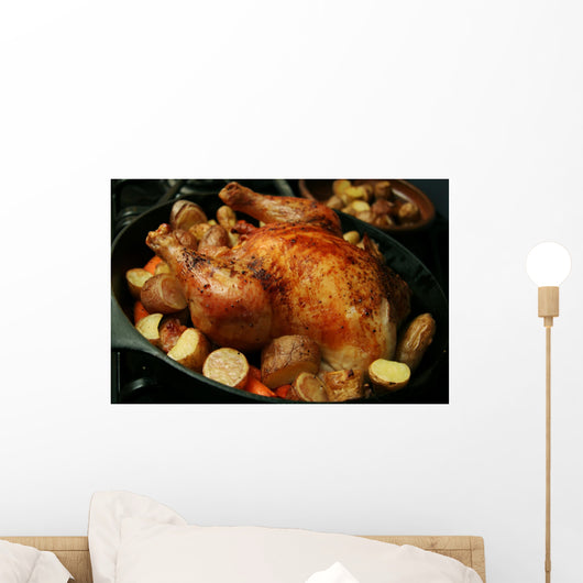 Roasted Chicken Wall Mural