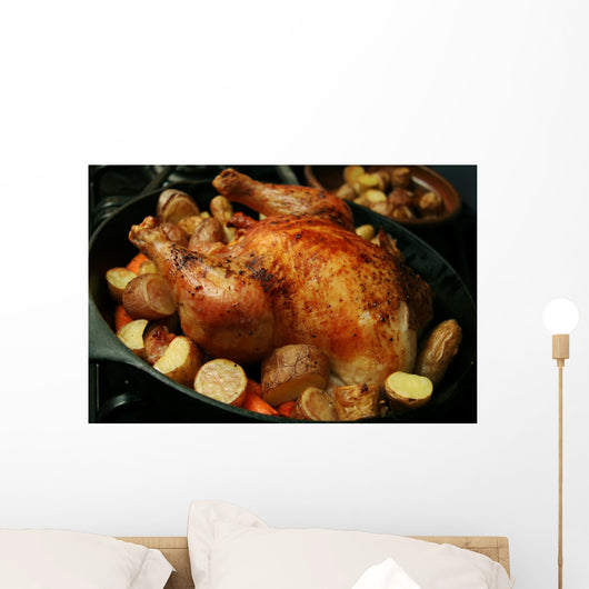 Roasted Chicken Wall Mural
