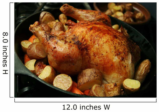 Roasted Chicken Wall Mural