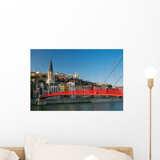 Pont Passager Sur La Wall Decal