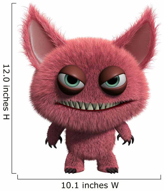 furry gremlin Wall Decal