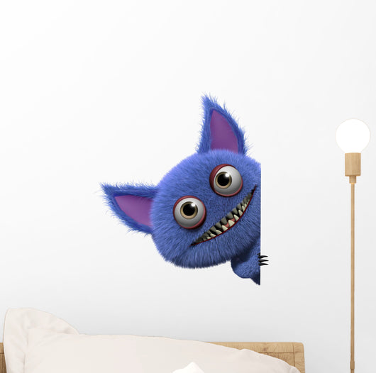 furry gremlin Wall Decal
